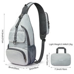 G4Free - G4Free Packable Crossbody Sling Backpack -TN21B007A