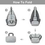 G4Free - G4Free Packable Crossbody Sling Backpack -TN21B007A