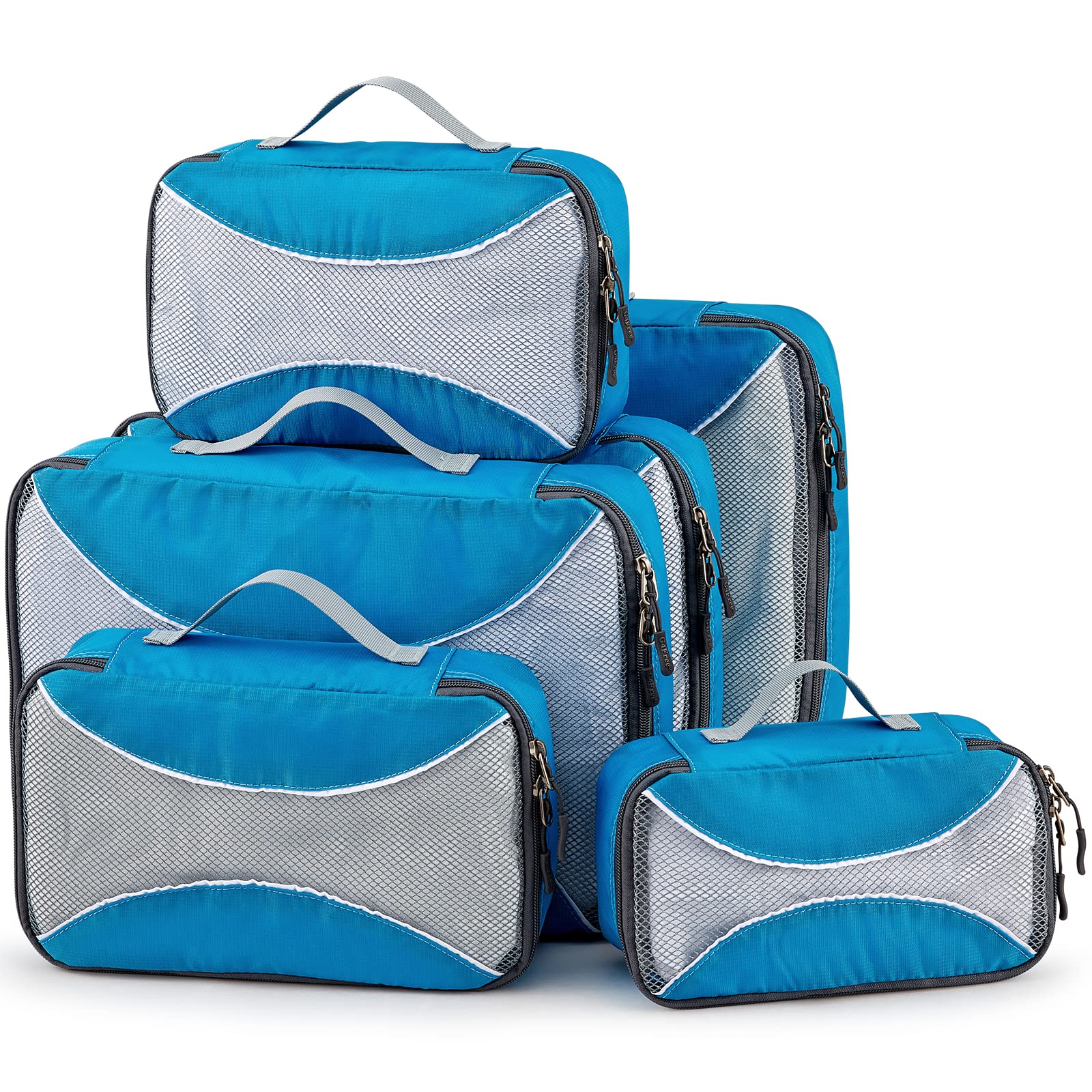 G4Free - G4Free Packing Cubes 6pcs Travel Accessories Organizers Travel Packing Bags -D10V005A