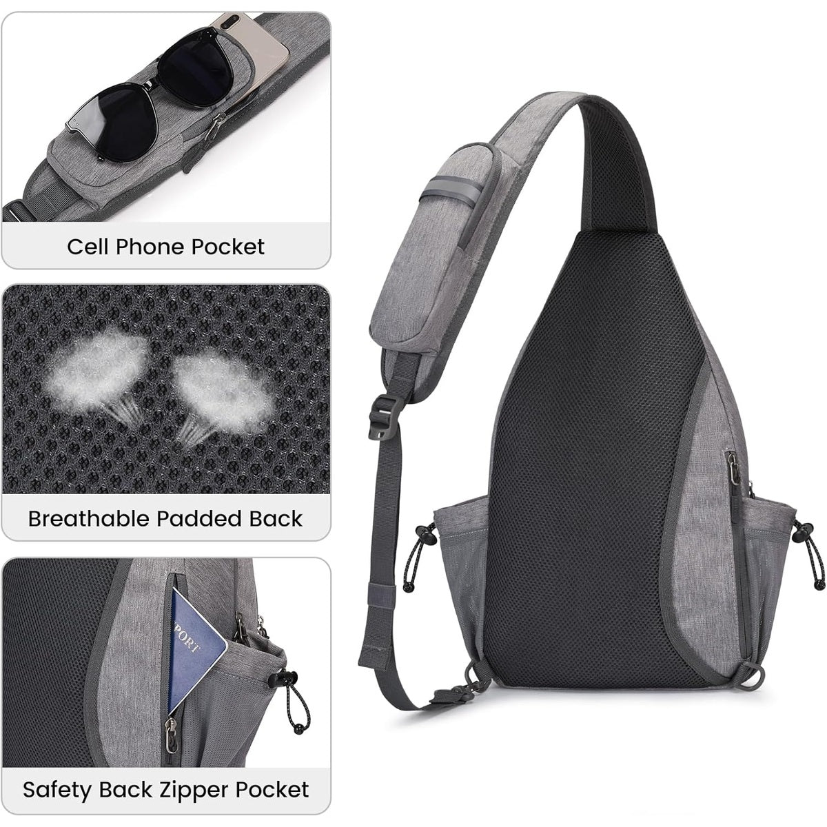 G4Free - G4Free Pickleball Backpack & Crossbody Bag -TN23B269D