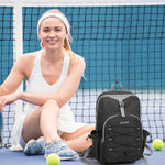 G4Free - G4Free Pickleball Backpack Fits 2 to 4 Paddles -TN23B318C