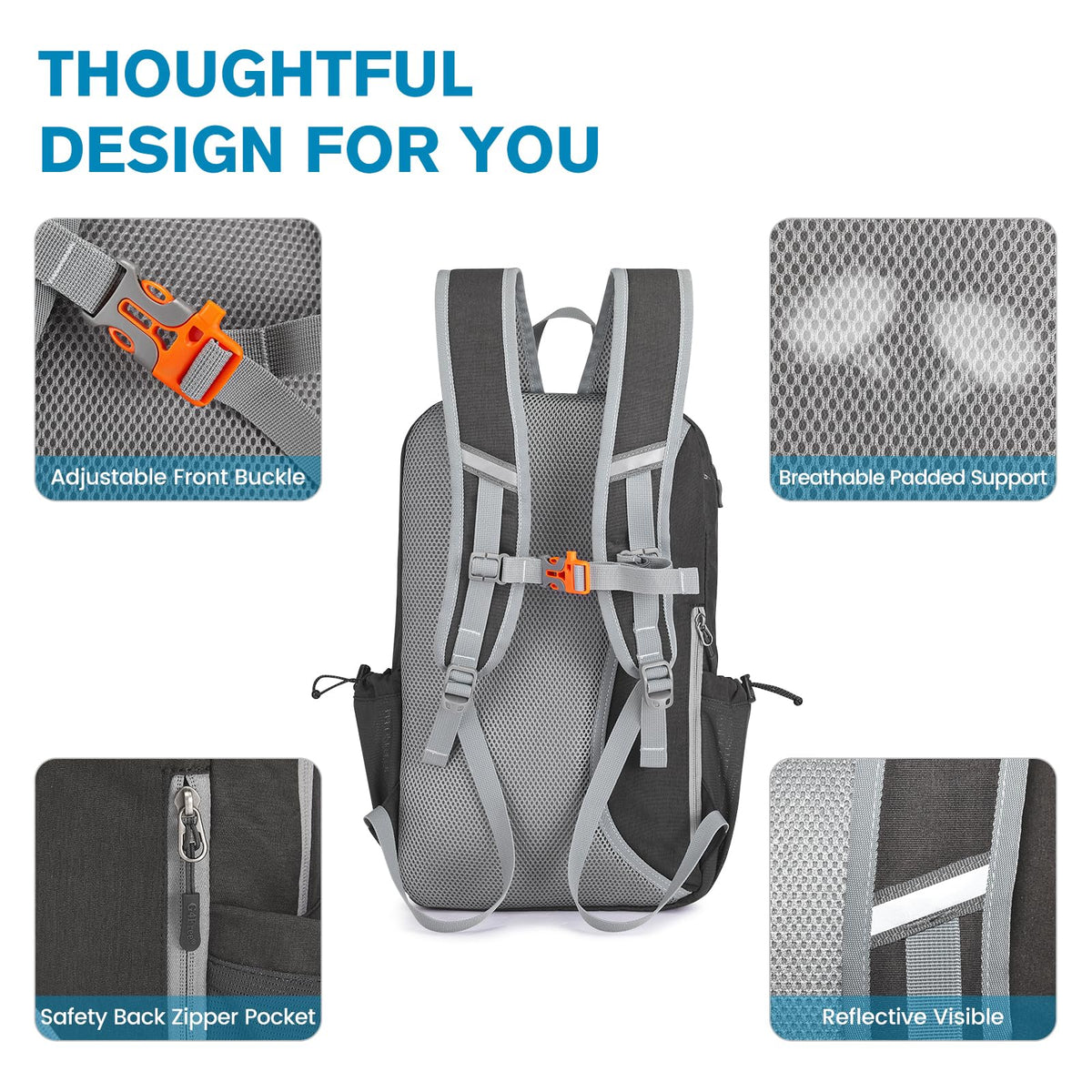 G4Free - G4Free Pickleball Backpack Fits 2 to 4 Paddles -TN23B318C