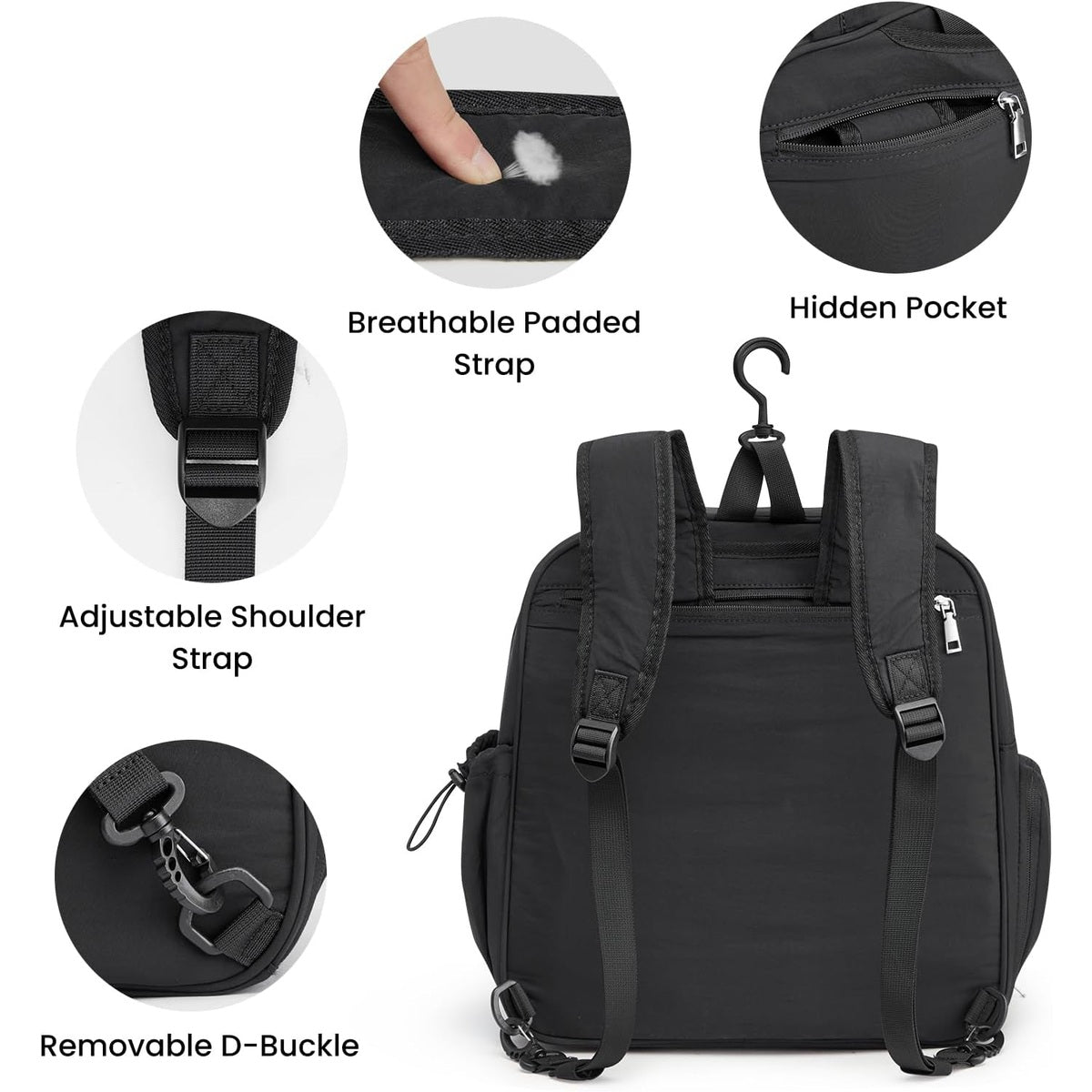 G4Free - G4Free Pickleball Backpack Tote with Shoe Compartment -TN25B516A