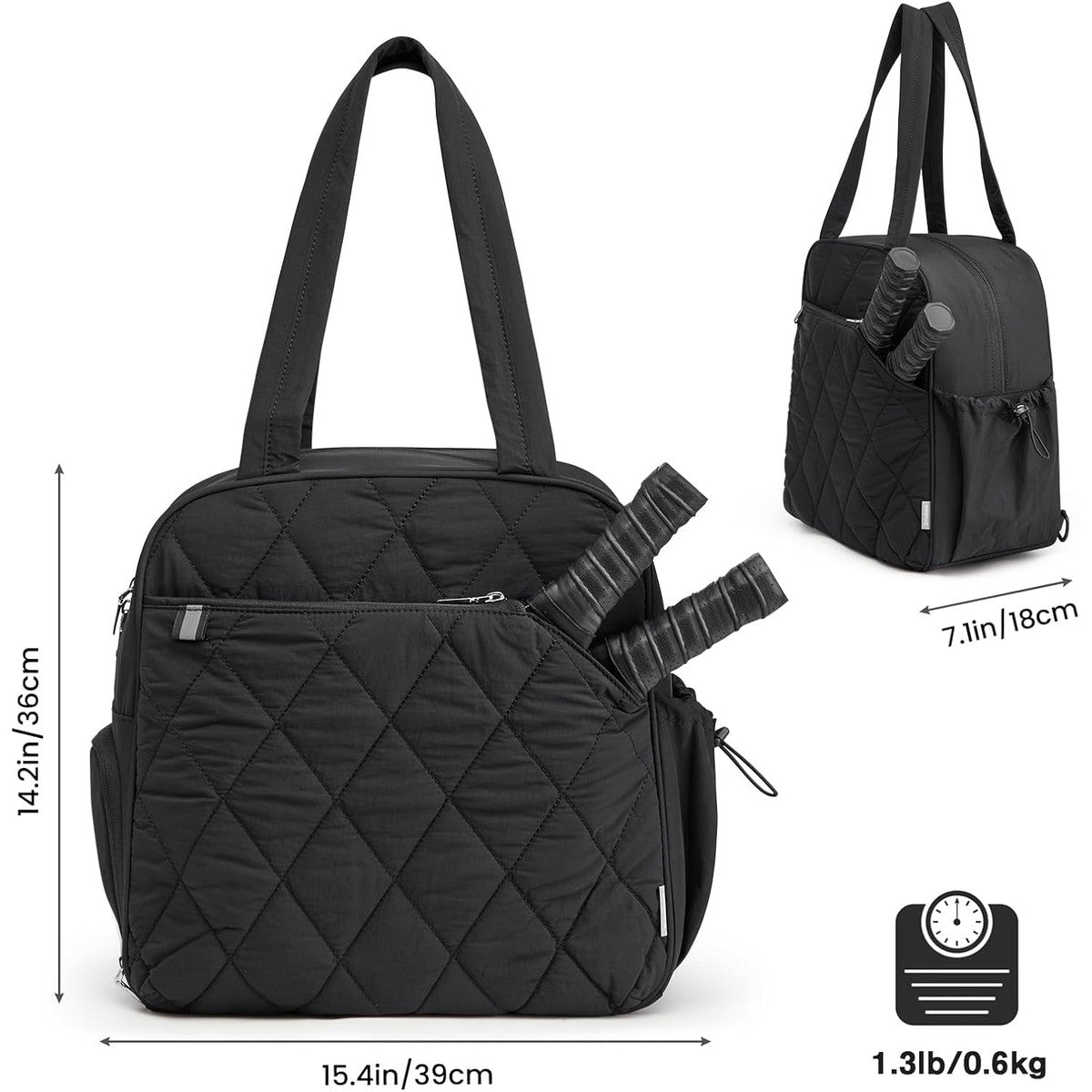G4Free - G4Free Pickleball Backpack Tote with Shoe Compartment -TN25B516A