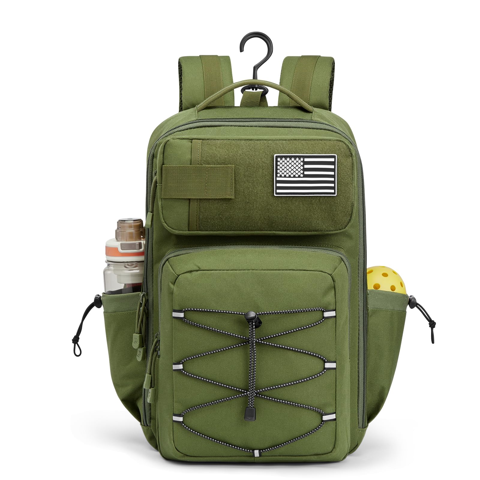 G4Free - G4Free Pickleball Bag Fits 2 to 6 Paddles with Fence Hook -TN25B491B