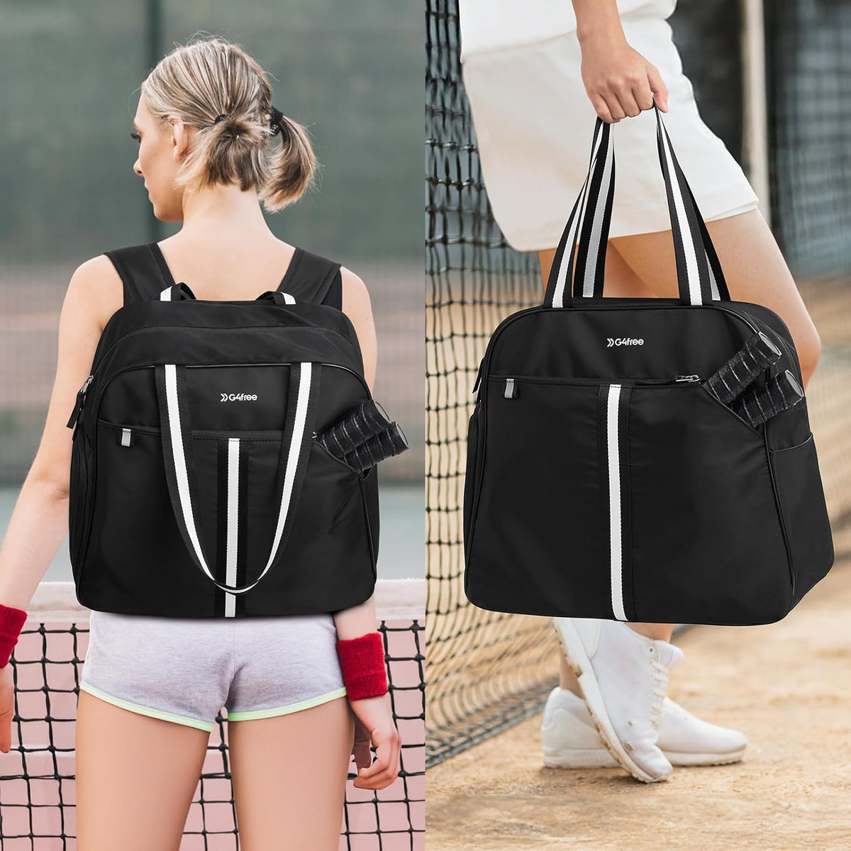 G4Free - G4Free Pickleball Bag Tote for Women and Men -TN24B346D