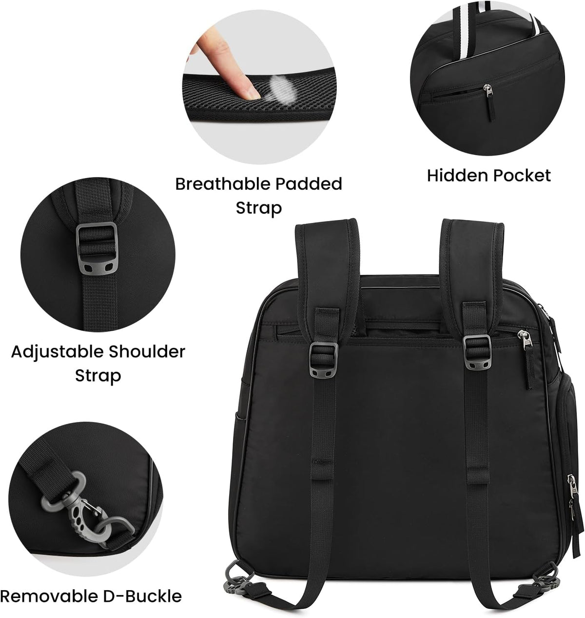 G4Free - G4Free Pickleball Bag Tote for Women and Men -TN24B346D