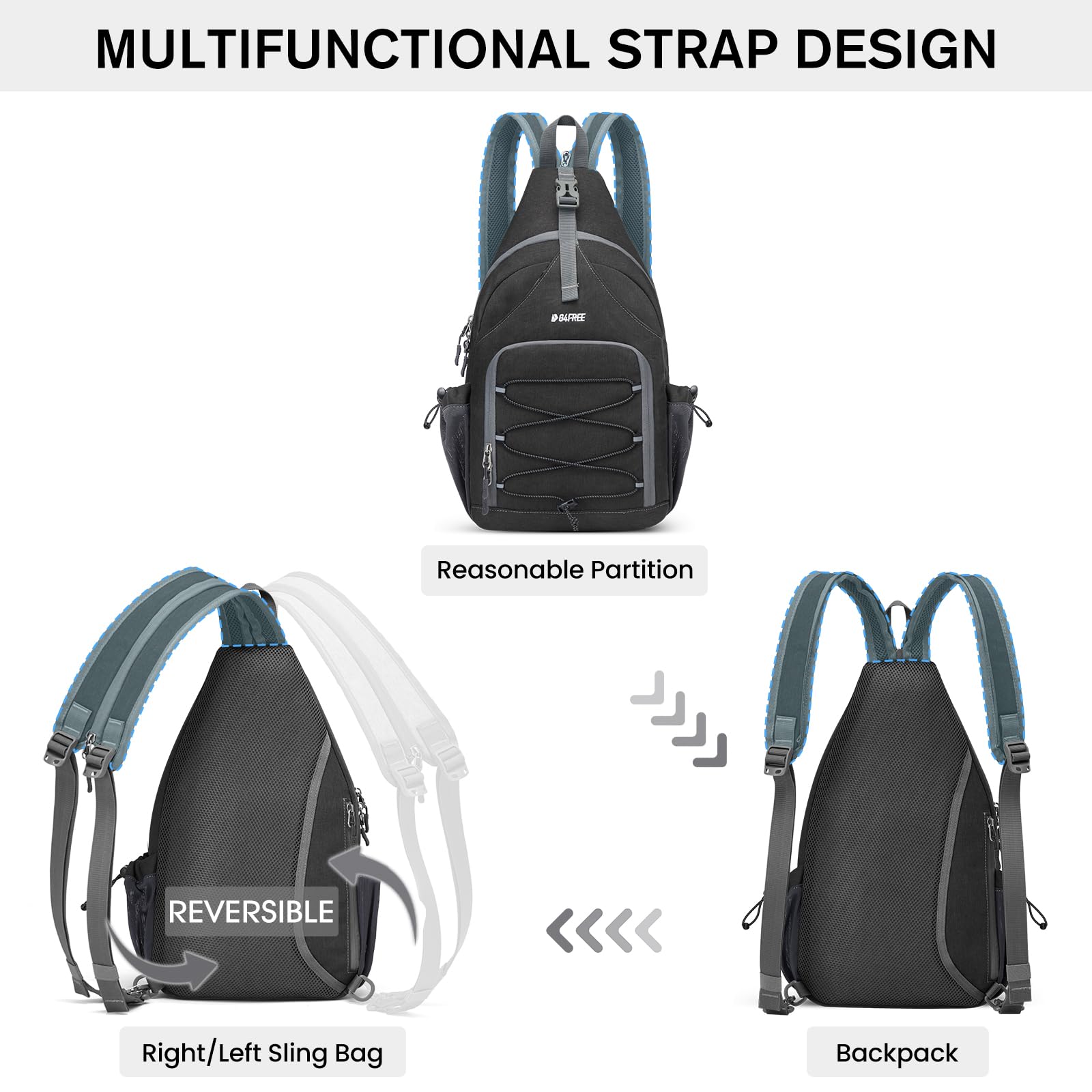 G4Free - G4Free Pickleball Bag with Adjustable Strap -TN23B320A