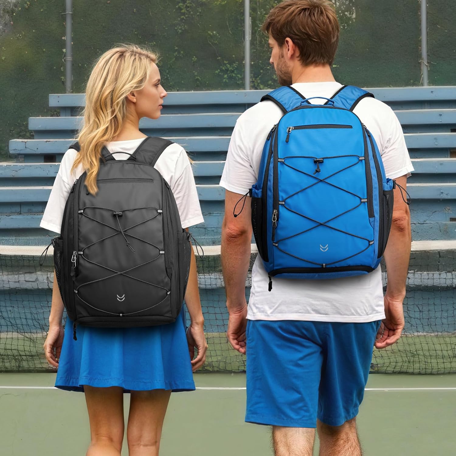 G4Free - G4Free Pickleball School Backpack with Fence Hook Laptop Compartment -TN25B518B