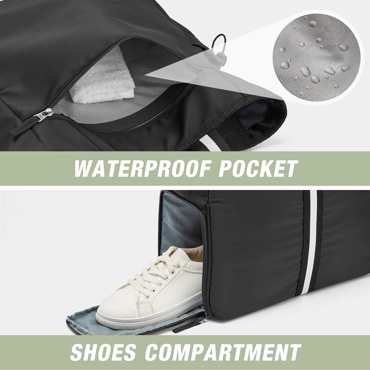 G4Free - G4Free Pickleball Tote with Shoe & Paddle Pocket -TN24B487C