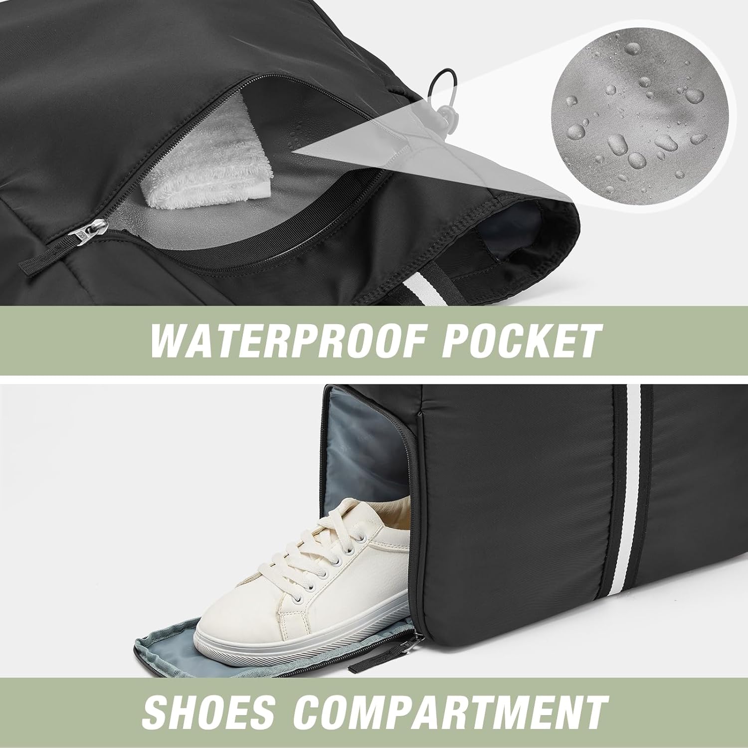 G4Free - G4Free Pickleball Tote with Shoe & Paddle Pocket -TN24B487C