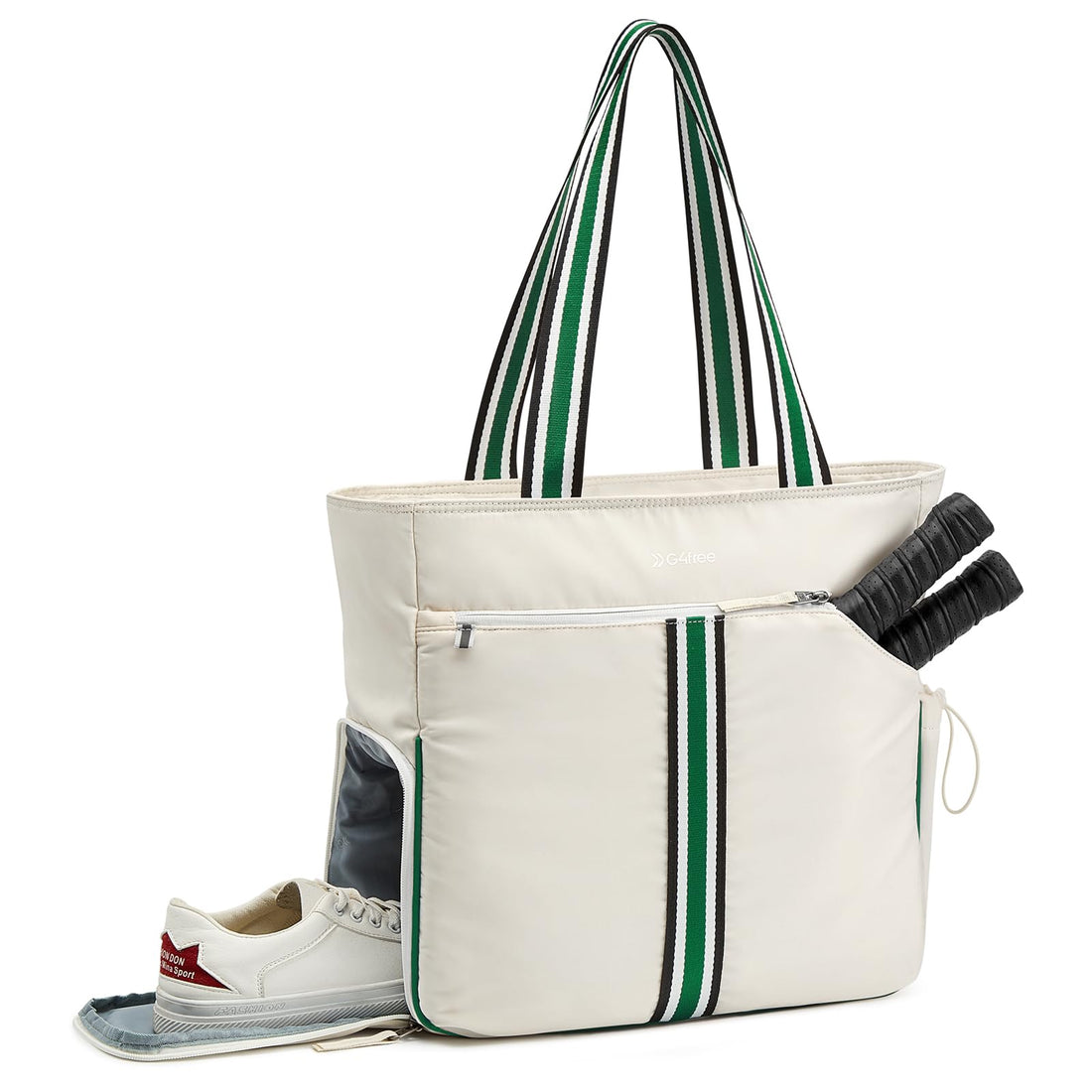 G4Free - G4Free Pickleball Tote with Shoe & Paddle Pocket -TN24B487C