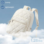 G4Free - G4Free Puffer Quilted with Anti-theft Buckle Backpack -TN25B585B