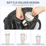 G4Free - G4Free Puffer Shoulder Bag with Cup Holder and Laptop Compartment -TN25B532B
