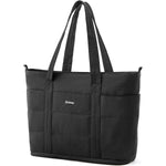 G4Free - G4Free Puffer  Tote Bag with Zipper Compartments, Expandable Handbag -TN25B522B