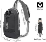 G4Free - G4Free RFID Blocking Lightweight Crossbody Chest Shoulder Bag -TN23B317D