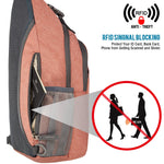 G4Free - G4Free RFID Blocking Sling Bag -D02V743C
