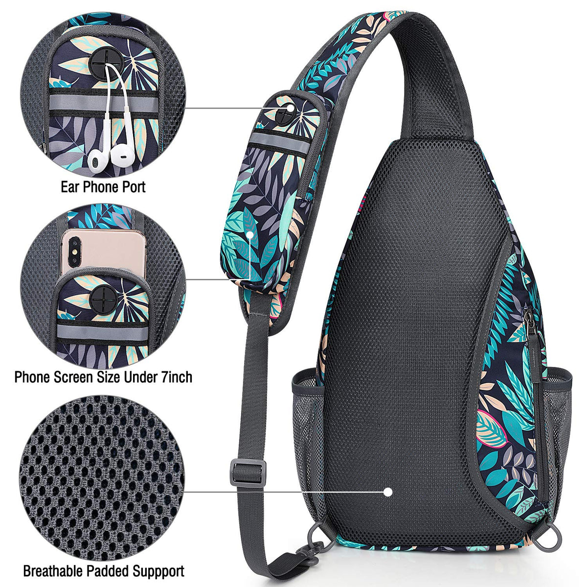G4Free - G4Free RFID Blocking Sling Bag -D02V743C
