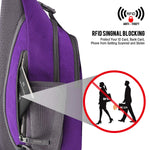 G4Free - G4Free RFID Blocking Sling Bag -D02V743C