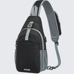 G4Free - G4Free RFID Crossbody Sling Backpack with USB Charging Port -TN23B273A