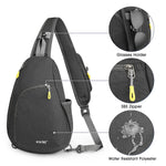 G4Free - G4Free RFID Sling Bag Crossbody Backpack -D02V708F