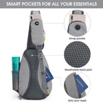 G4Free - G4Free RFID Sling Bag Crossbody Backpack -D02V708F