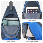 G4Free - G4Free RFID Sling Bag Crossbody Sling Backpack -TN22B092A-TN22B092B-TN22B092C-TN22B092D-TN22B092E