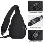 G4Free - G4Free RFID Sling Bag – Small Crossbody Hiking Bag -TN25B618A