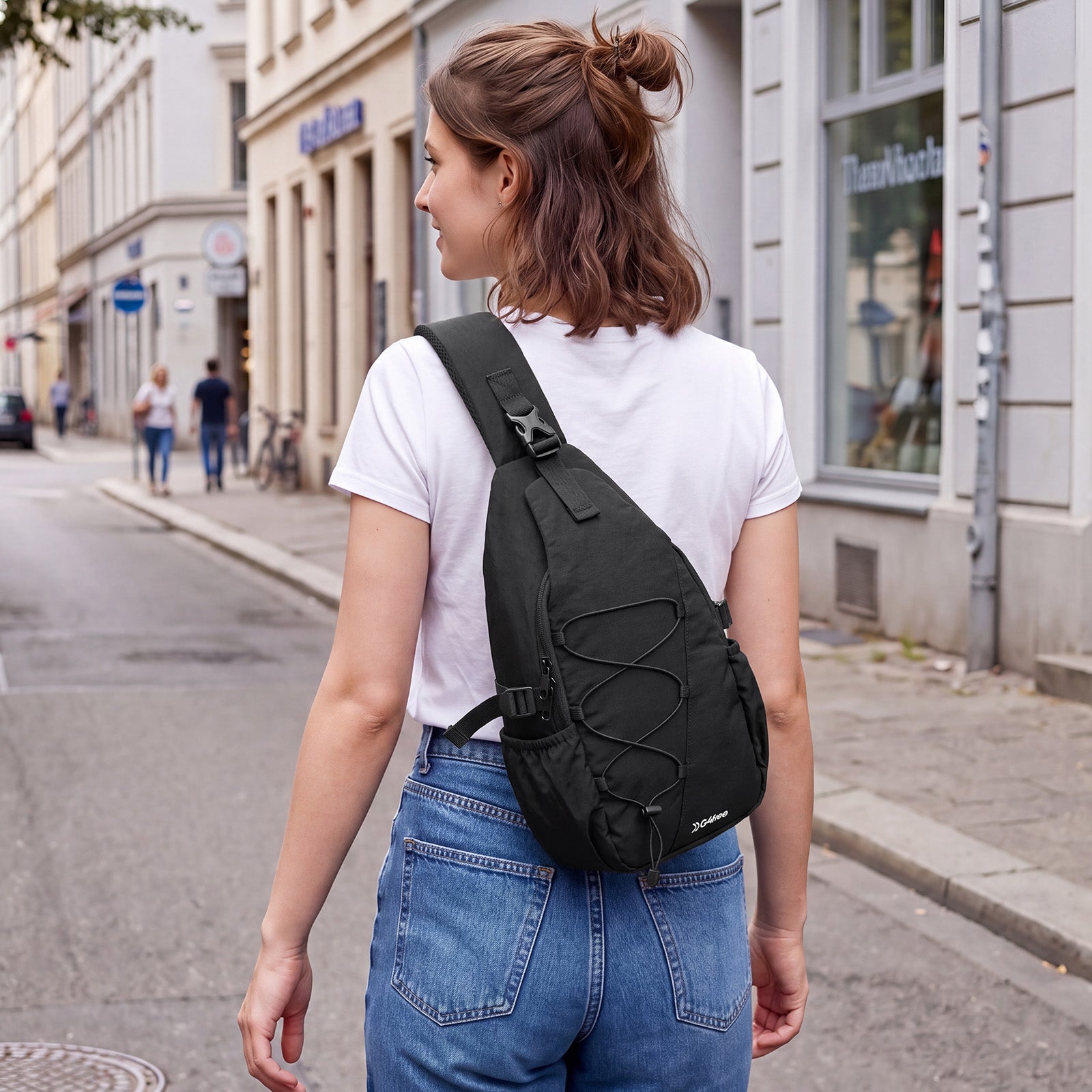 G4Free - G4Free RFID Sling Bag – Small Crossbody Hiking Bag -TN25B618A