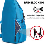 G4Free - G4Free RFID Sling Bag – Small Crossbody Hiking Bag -TN25B618A