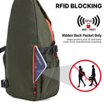 G4Free - G4Free RFID Sling Bag – Small Crossbody Hiking Bag -TN25B618A