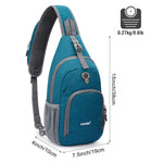 G4Free - G4Free RFID Sling Bag for Hiking Outdoor -TN22B091A