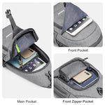 G4Free - G4Free RFID Sling Bag for Hiking Outdoor -TN22B091A
