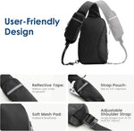 G4Free - G4Free Recycled Sling Bag for Men Anti-Theft with RFID Blocking -TN25B548A