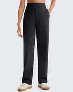 G4Free - G4Free ShiftReady Pinstripe Work Pants with Pockets Straight Leg -GF26D987LJA001A-S