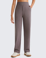 G4Free - G4Free ShiftReady Pinstripe Work Pants with Pockets Straight Leg -GF26D987LJA001A-S