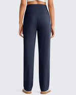 G4Free - G4Free ShiftReady Pinstripe Work Pants with Pockets Straight Leg -GF26D987LJA001A-S