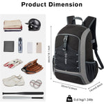 G4Free - G4Free Shoe Compartment Baseball Large Bat Backpack with Fence Hook -TN24B366B