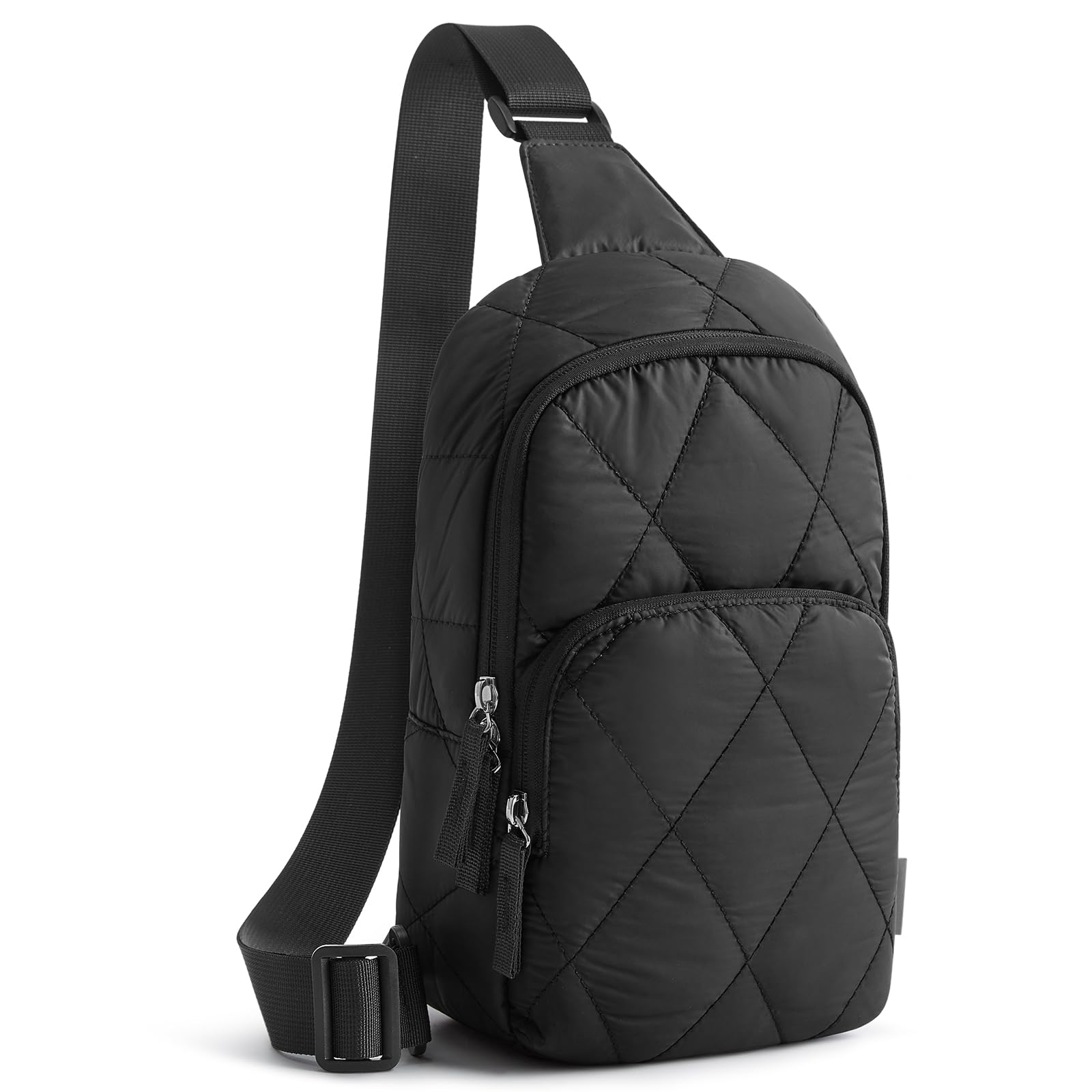 G4Free - G4Free Sling Bag, Casual Quilted Puffer Crossbody Purse Lightweight Fanny Packs -TN24B490A