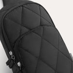 G4Free - G4Free Sling Bag, Casual Quilted Puffer Crossbody Purse Lightweight Fanny Packs -TN24B490C