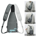 G4Free - G4Free Sling Bag RFID Blocking Crossbody Sling Bag -TN23B196C