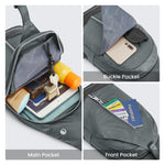 G4Free - G4Free Sling Bag RFID Blocking Crossbody Sling Bag -TN23B196C