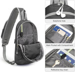 G4Free - G4Free Sling Bag RFID Blocking Lightweight Crossbody Backpack -TN23B245E