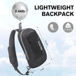 G4Free - G4Free Sling Bag RFID Blocking Lightweight Crossbody Backpack -TN23B245E