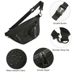 G4Free - G4Free Sling Bag RFID Blocking Over Shoulder Belt Bag -TN23B200A