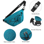 G4Free - G4Free Sling Bag RFID Blocking Over Shoulder Belt Bag -TN23B200A