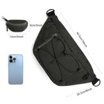 G4Free - G4Free Sling Bag RFID Blocking Over Shoulder Belt Bag -TN23B200A