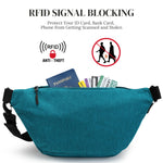 G4Free - G4Free Sling Bag RFID Blocking Over Shoulder Belt Bag -TN23B200A