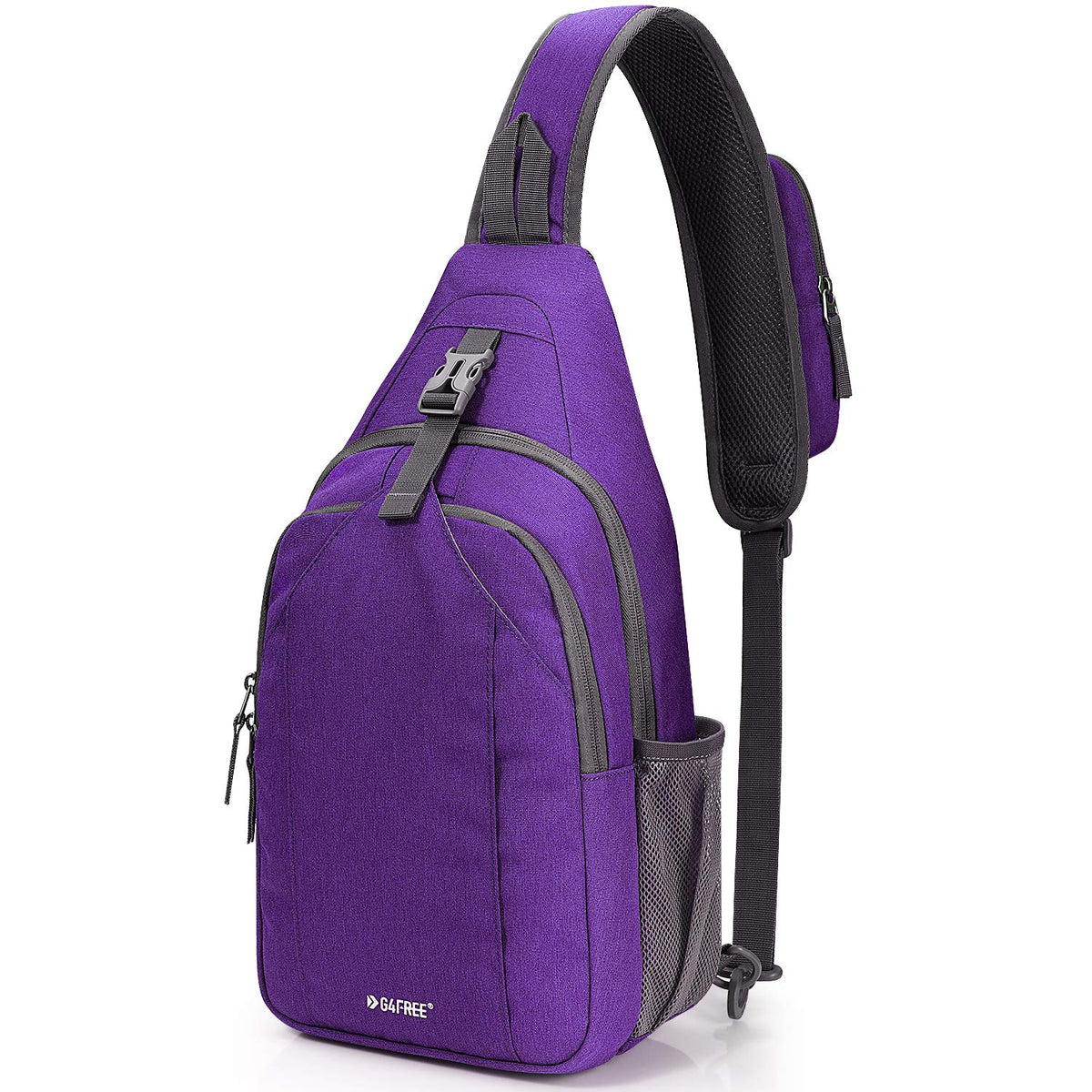 G4Free - G4Free Sling Bag RFID Blocking Sling Backpack Crossbody Chest Bag Daypack -D02V743D