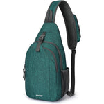 G4Free - G4Free Sling Bag RFID Blocking Sling Backpack Crossbody Chest Bag Daypack -D02V743H